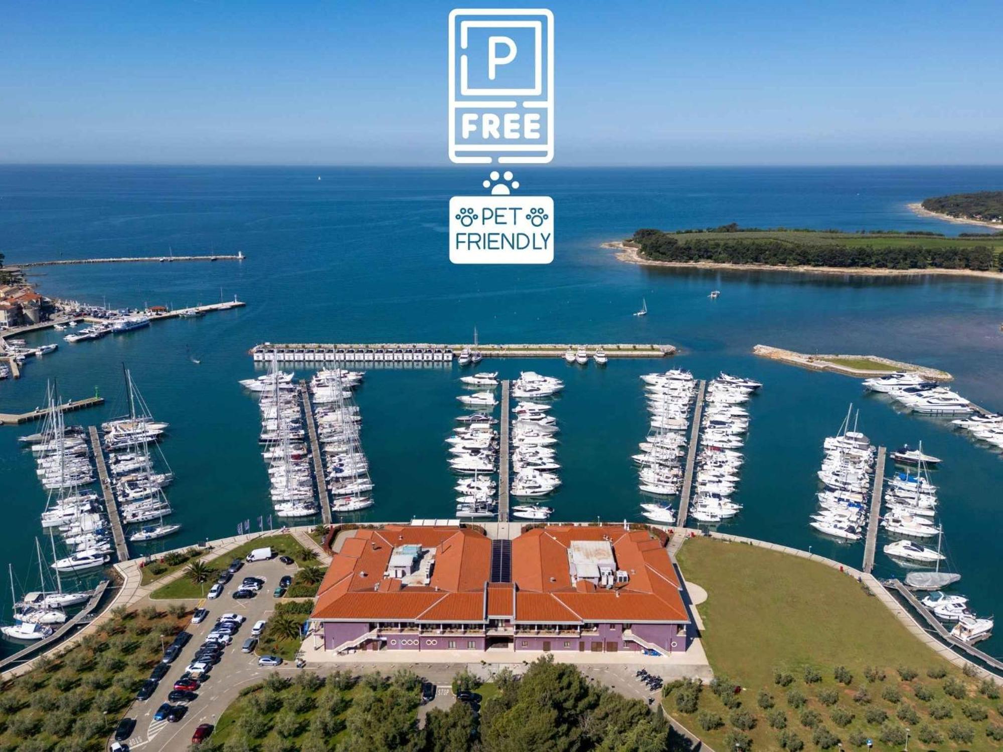 Boutique Hotel Nautica - Spa & Wellness, Free Parking, Pet Friendly Novigrad  Екстер'єр фото